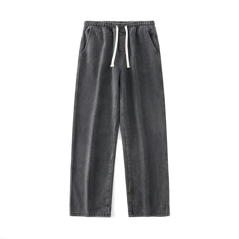 Men’s Baggy Jeans – Straight-Leg Comfort Design - All Day Wear