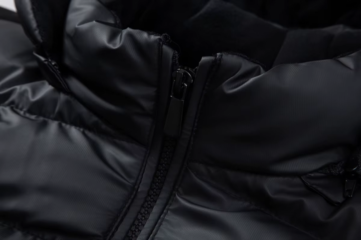 Men’s Hooded Hybrid Winter Puffer Jacket