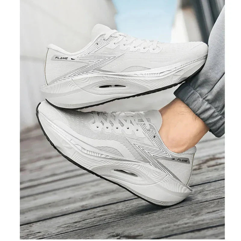 Men’s Running Shoes Lightweight Athletic Sneakers Cushioned Sports Footwear