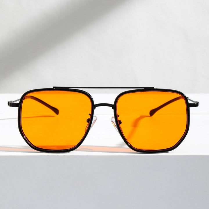 Men’s Retro Square Driving Sunglasses UV400 Sun Glasses for Outdoor Travel
