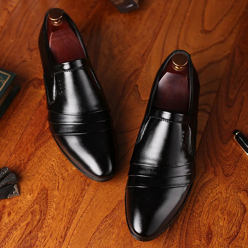 Men’s Slip On Dress Shoes Formal Business Office Loafers