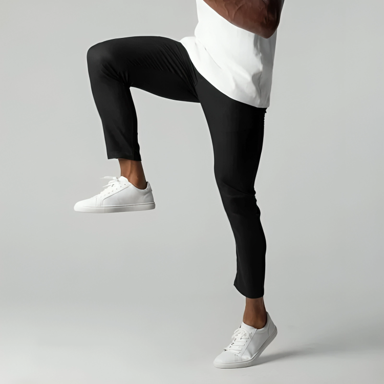 Reid Men’s Stretch Chino Pants – Comfortable Slim Fit Trousers