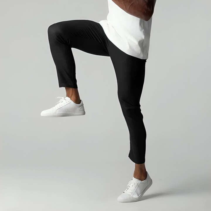 Reid Men’s Stretch Chino Pants – Comfortable Slim Fit Trousers