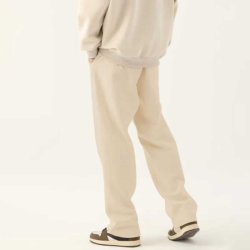 Men’s Straight Fit Joggers – Casual Drawstring Pants with Comfortable Relaxed Style