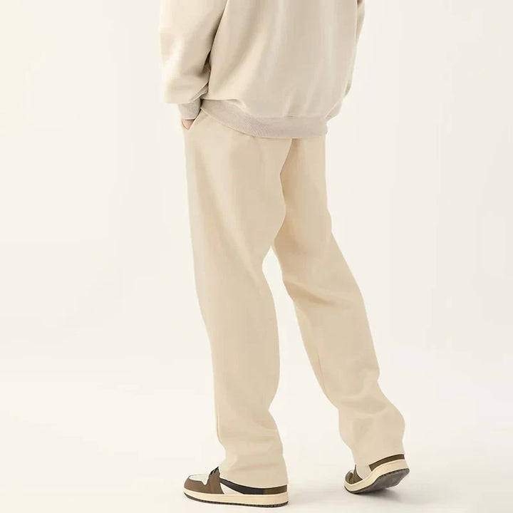 Men’s Straight Fit Joggers – Casual Drawstring Pants with Comfortable Relaxed Style