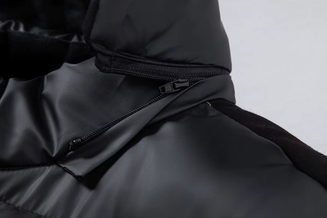 Men’s Hooded Hybrid Winter Puffer Jacket