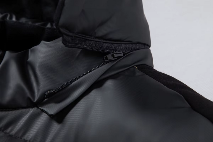 Men’s Hooded Hybrid Winter Puffer Jacket