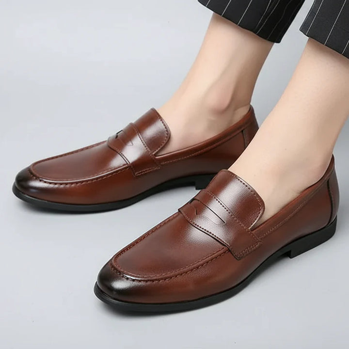 Men’s Slip On Loafers Casual Dress Shoes Comfortable Everyday Footwear