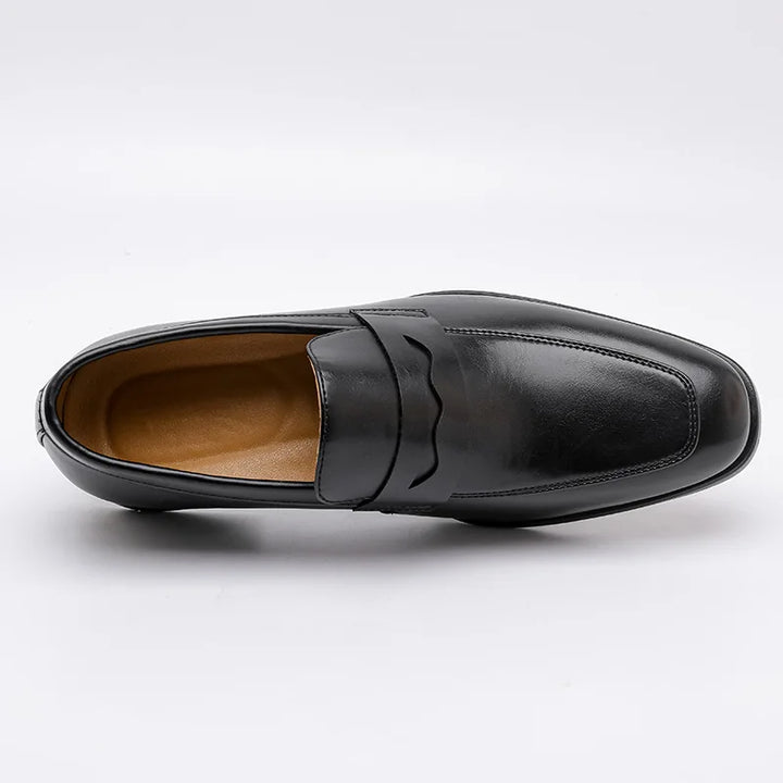 Men’s Penny Loafers Formal Business Dress Shoes Slip On Office Footwear