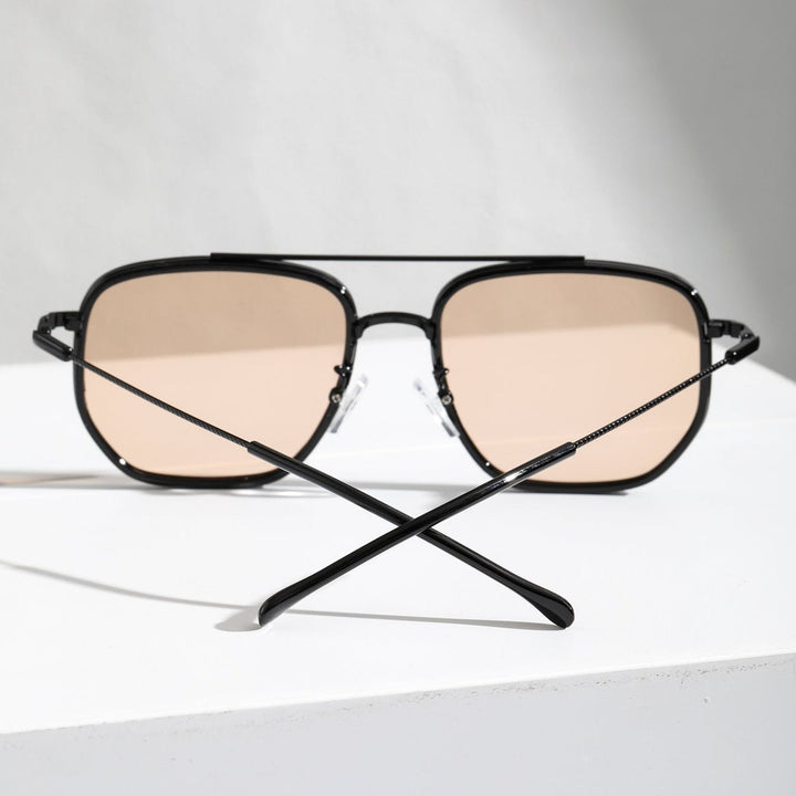 Men’s Retro Square Driving Sunglasses UV400 Sun Glasses for Outdoor Travel