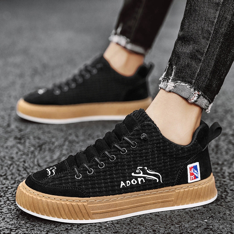 Men Casual Slip On Sneakers Everyday Walking Shoes Comfort Trainers