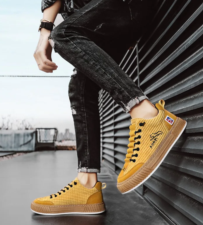 Men Casual Slip On Sneakers Everyday Walking Shoes Comfort Trainers