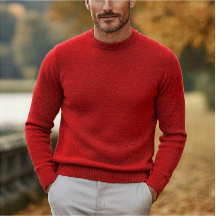 Bram Wool Men’s Sweater – Classic Knit Pullover for Warmth, Comfort and Timeless Style