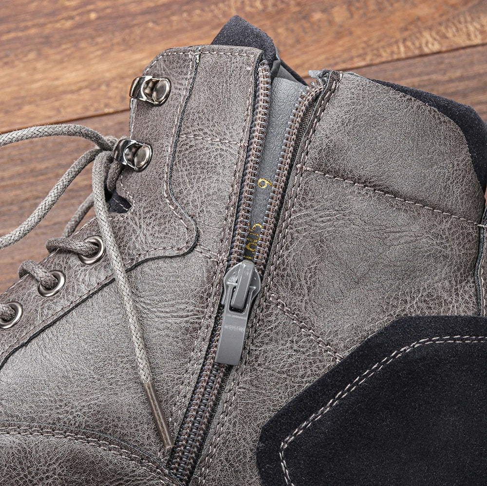 Frontier Leather Boots – Durable Men’s Classic Outdoor Footwear Orthopedic Support