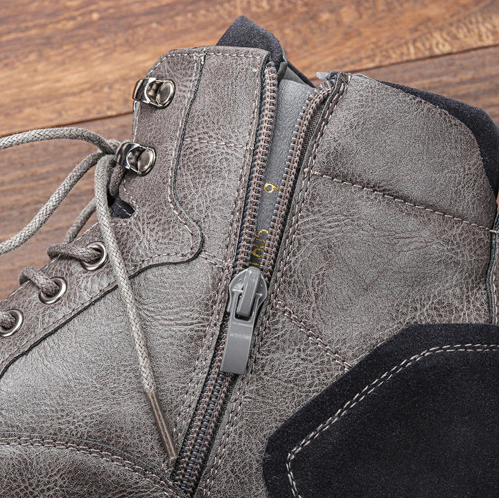 Frontier Leather Boots – Durable Men’s Classic Outdoor Footwear Orthopedic Support