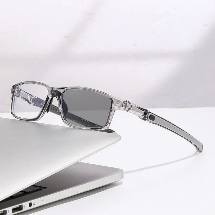 Ashton | TR90 Multifocal Photochromic Reading Glasses Featuring Blue Light Blocking Technology