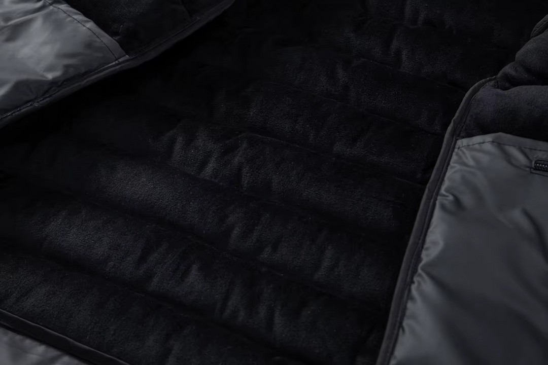Men’s Hooded Hybrid Winter Puffer Jacket