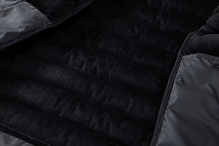 Men’s Hooded Hybrid Winter Puffer Jacket