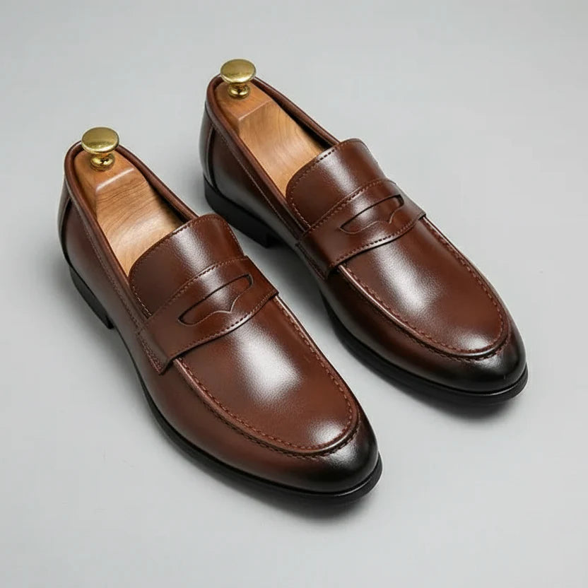 Men’s Slip On Loafers Casual Dress Shoes Comfortable Everyday Footwear