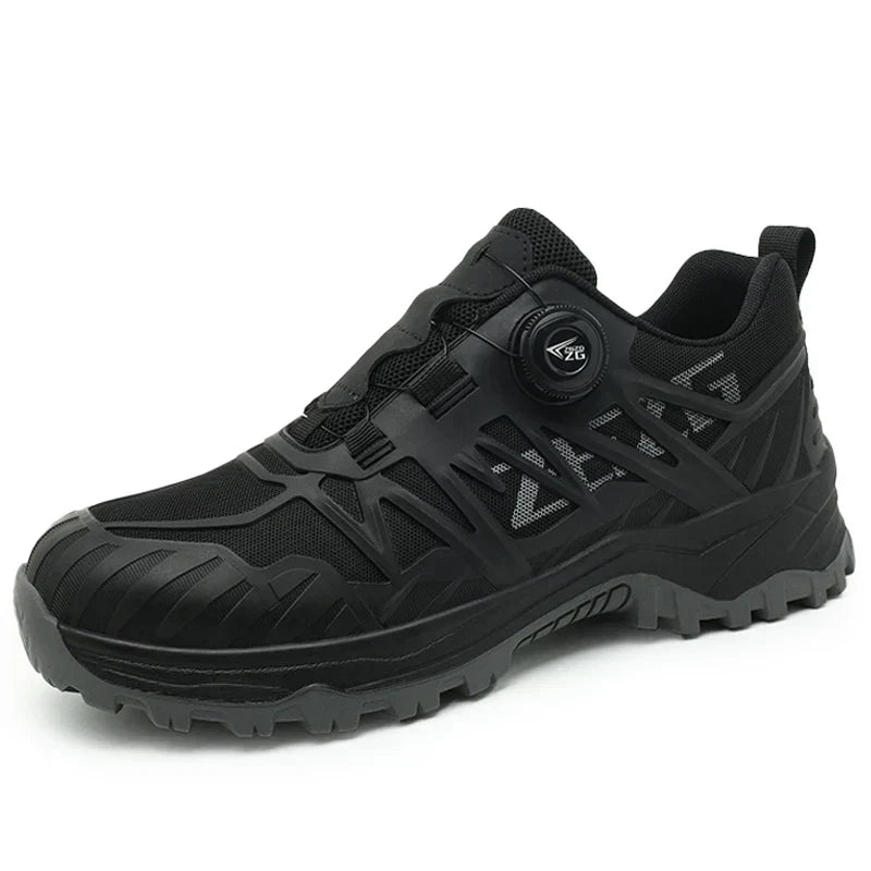 Men’s Steel Toe Safety Shoes Lightweight Work Hiking Sneakers