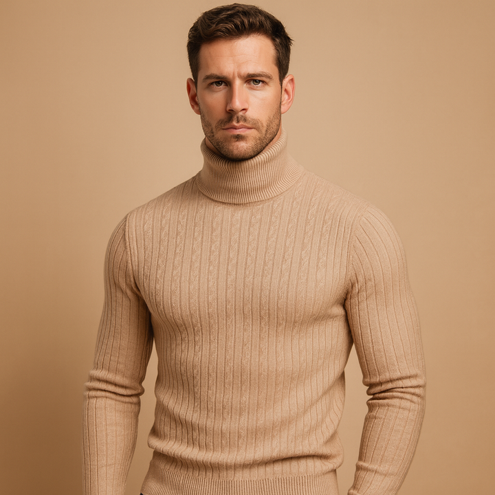 Turtleneck Premium Sweater For Men | Oliver