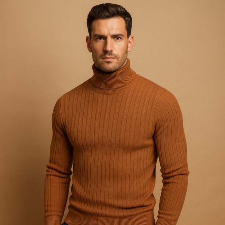Turtleneck Premium Sweater For Men | Oliver