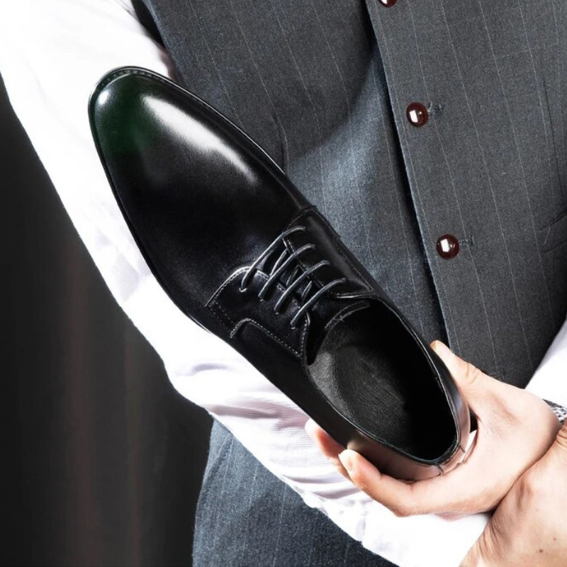 Orthopedic Leather Dress Shoes for Men – Elegant, Supportive &amp; Durable