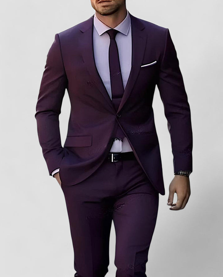 Modern Men’s Suit Set – Tailored Fit &amp; Year-Round Comfort