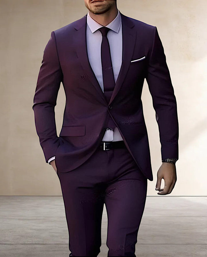 Modern Men’s Suit Set – Tailored Fit &amp; Year-Round Comfort