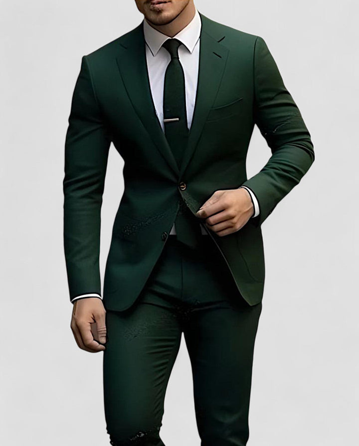 Modern Men’s Suit Set – Tailored Fit &amp; Year-Round Comfort