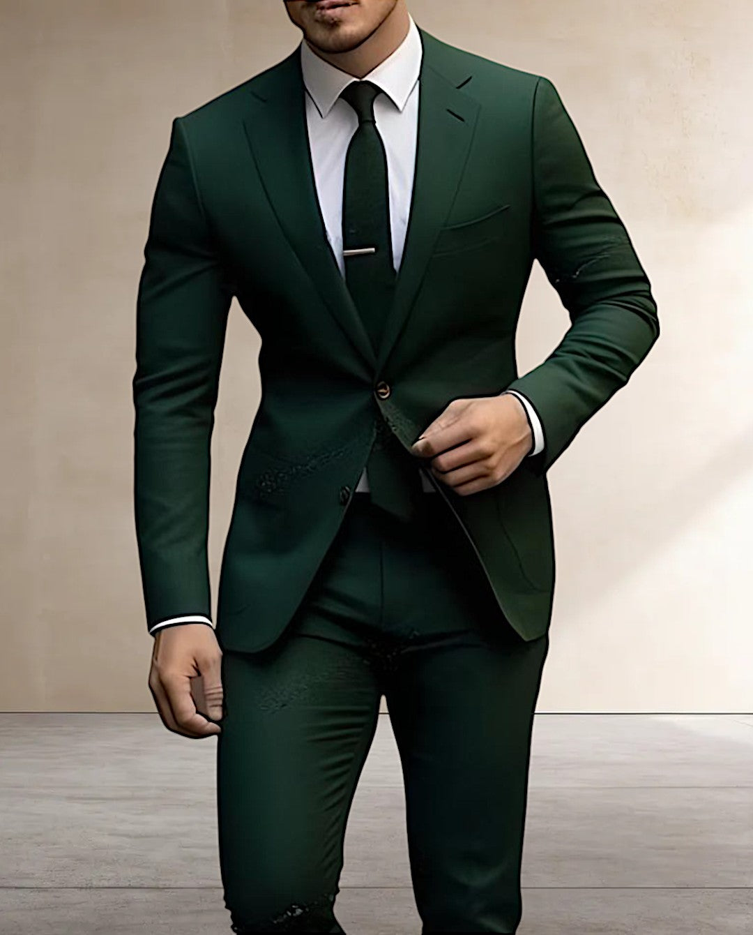 Modern Men’s Suit Set – Tailored Fit &amp; Year-Round Comfort