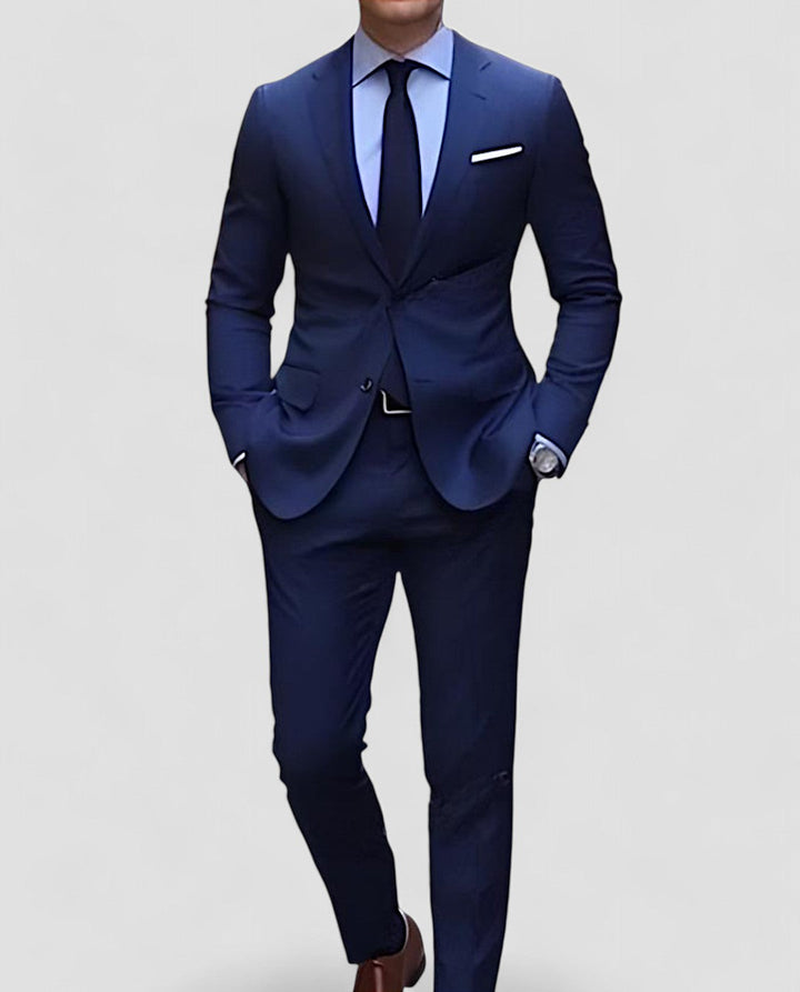 Modern Men’s Suit Set – Tailored Fit &amp; Year-Round Comfort