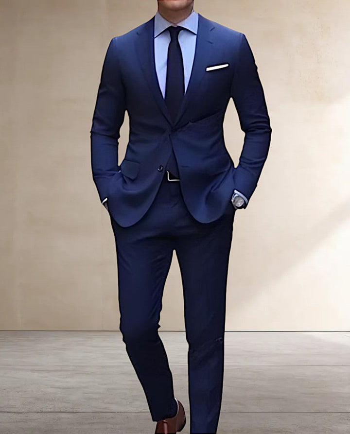 Modern Men’s Suit Set – Tailored Fit &amp; Year-Round Comfort