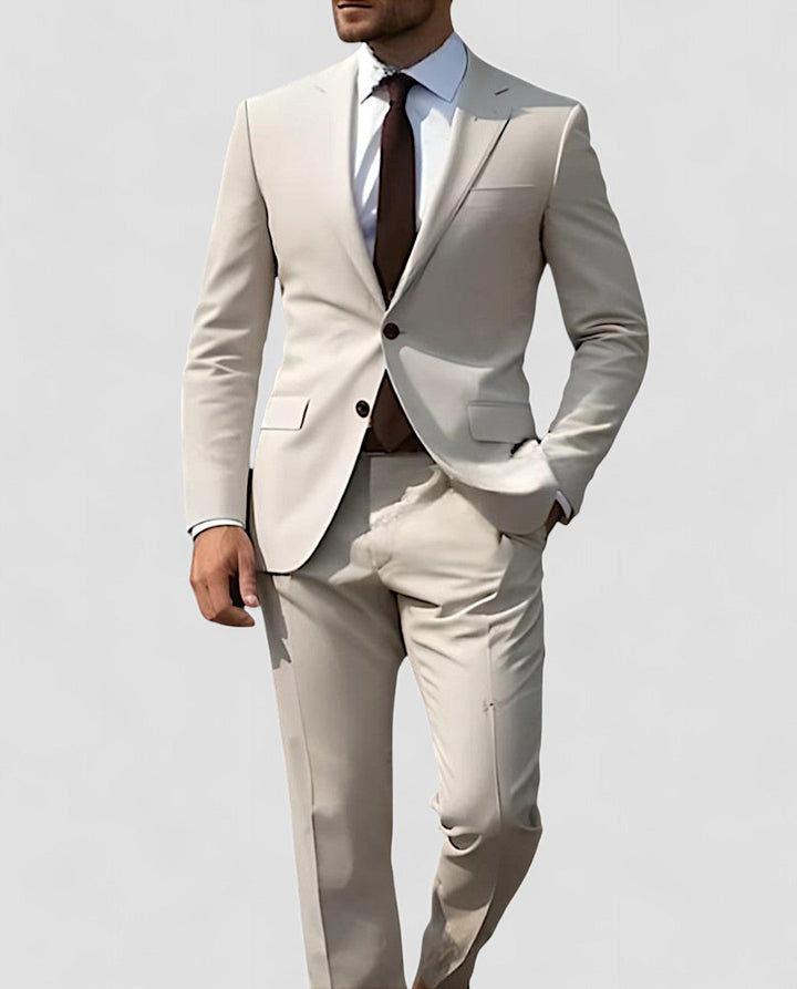 Modern Men’s Suit Set – Tailored Fit &amp; Year-Round Comfort
