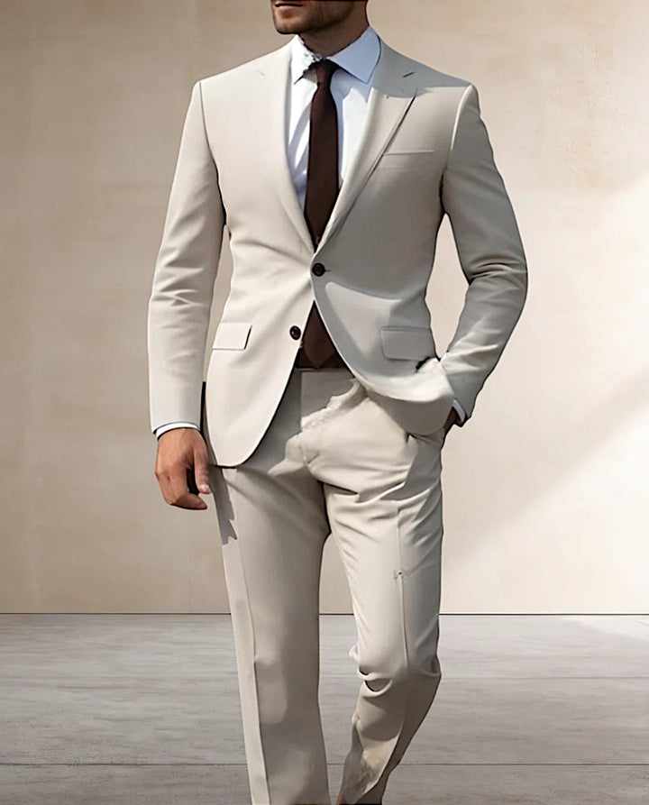 Modern Men’s Suit Set – Tailored Fit &amp; Year-Round Comfort