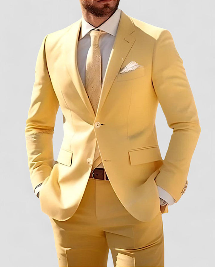 Modern Men’s Suit Set – Tailored Fit &amp; Year-Round Comfort