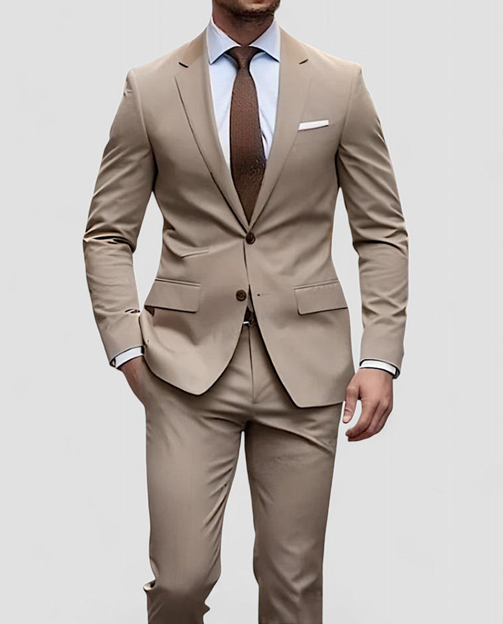 Modern Men’s Suit Set – Tailored Fit &amp; Year-Round Comfort