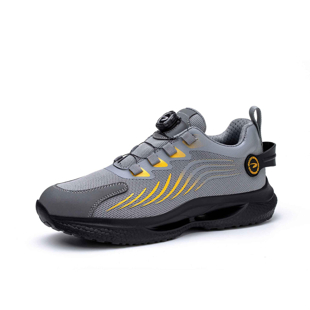 Lightweight Steel Toe Shoes - Knob Lacing System Work Shoes