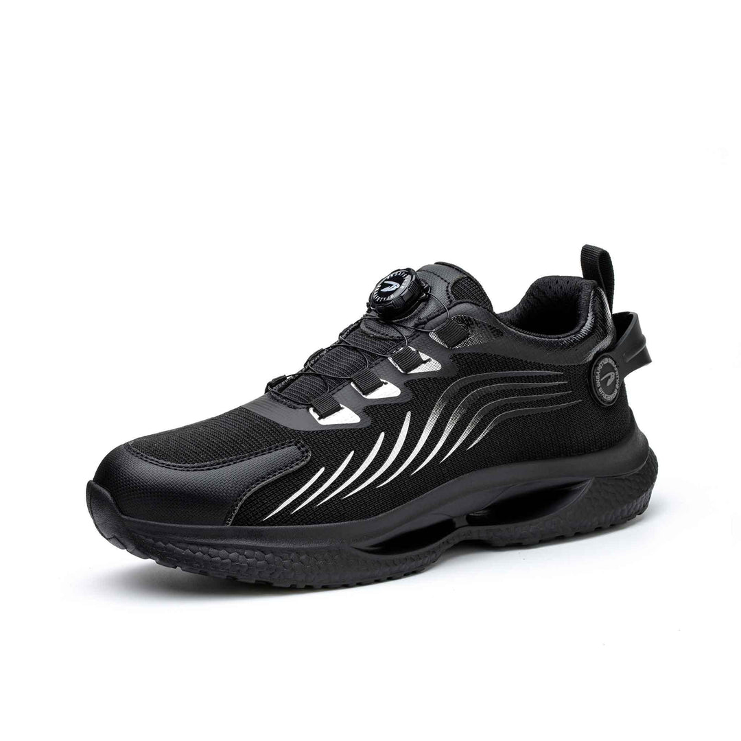 Lightweight Steel Toe Shoes - Knob Lacing System Work Shoes