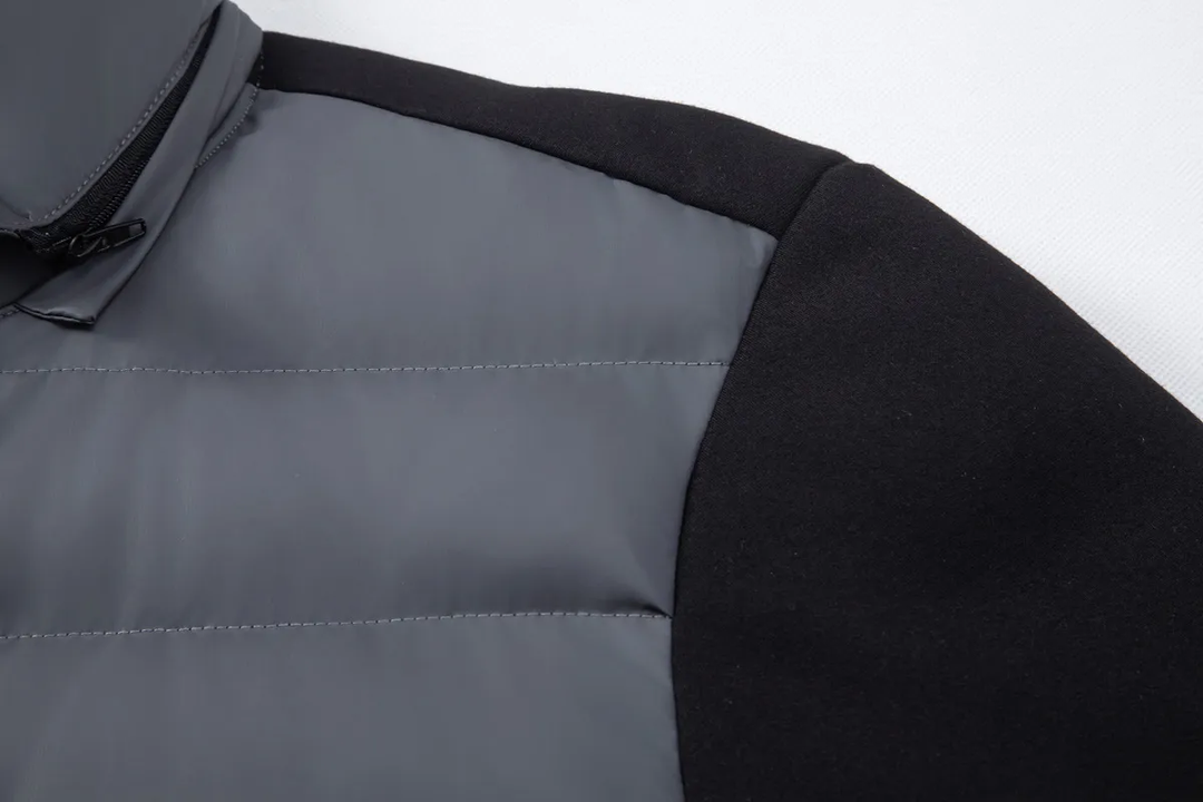 Men’s Hooded Hybrid Winter Puffer Jacket