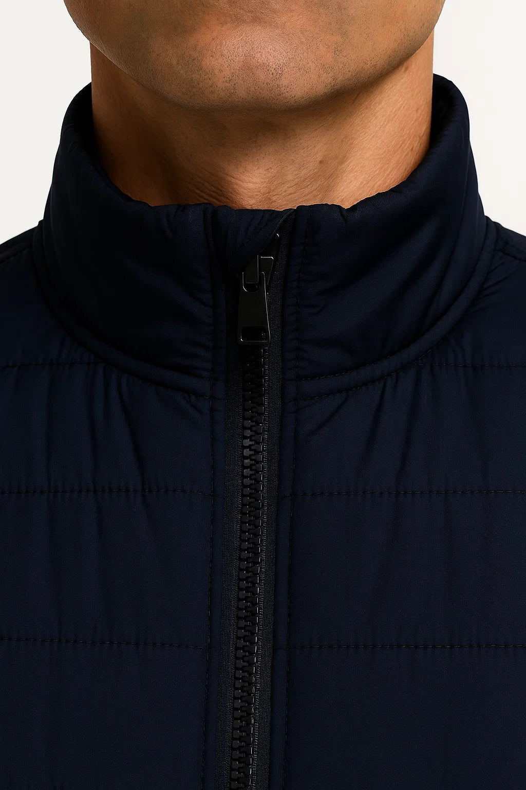 Men’s Lightweight Puffer Vest Sleeveless Quilted Zip Up Jacket