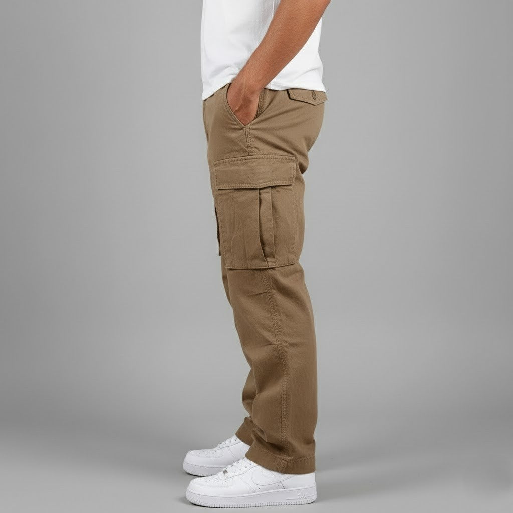 Men’s Cargo Pants Multi Pocket Tactical Utility Trousers