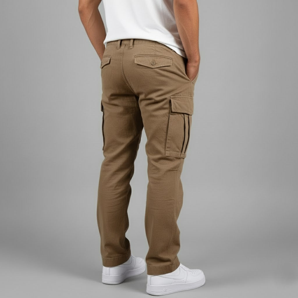 Men’s Cargo Pants Multi Pocket Tactical Utility Trousers