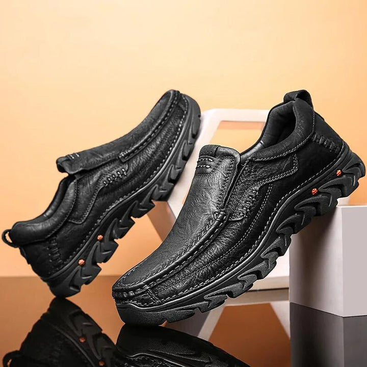 Vanguard Genuine Leather Orthopedic Shoes Men