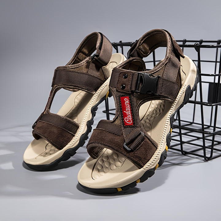 Men’s Outdoor Sport Sandals Adjustable Strap Hiking Walking Shoes