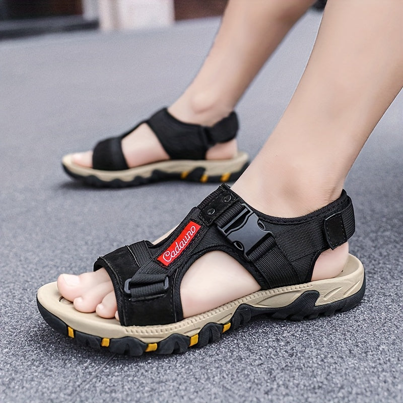 Men’s Outdoor Sport Sandals Adjustable Strap Hiking Walking Shoes