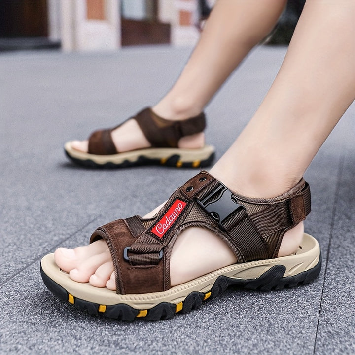 Men’s Outdoor Sport Sandals Adjustable Strap Hiking Walking Shoes