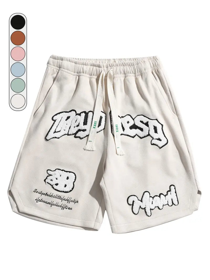 Men’s Casual Streetwear Shorts Loose Fit Graphic Summer Pants