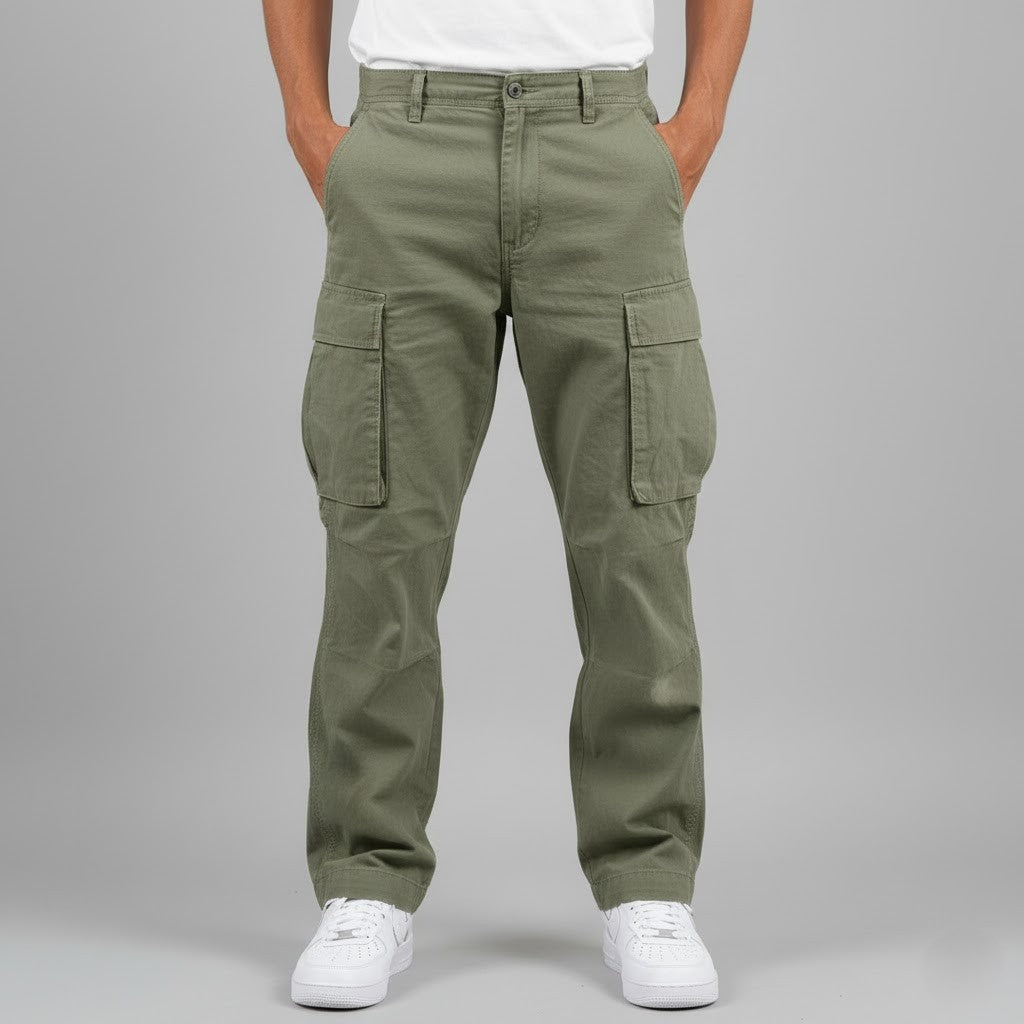 Men’s Cargo Pants Multi Pocket Tactical Utility Trousers