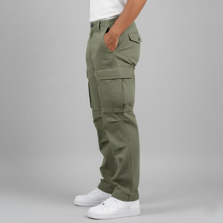 Men’s Cargo Pants Multi Pocket Tactical Utility Trousers